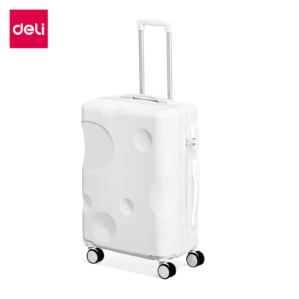 กระเป๋าเดินทางล้อลาก DELI EH1058-WH-24-01 24นิ้ว สีขาว_7